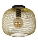 LUCIDE Stropné svietidlo MESH Gold, priemer 30cm