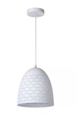 LUCIDE Závesné svietidlo GALLA priemer 25 cm - 1xE27 - White