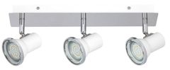 Rabalux LED kúpeľňové prisadené bodové svietidlo Steve 3x4,5W | 1290lm | 4000K | IP44