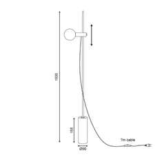 ACA Stojacia lampa HERA max. 40W/E14/230V/IP20, biela