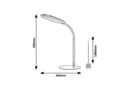 Rabalux ADELMO LED stolná lampa 74008