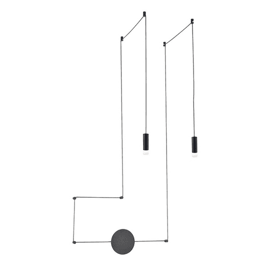 ACA Závesné svietidlo TERES max. 2x5W/G9/230V/IP20