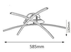 Rabalux ALEXIS LED stropné svietidlo 2504