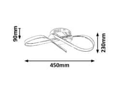 Rabalux ANIELA LED stropné svietidlo 2187