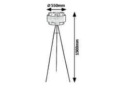 Rabalux BASIL stojacia lampa 5385