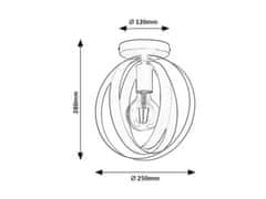 Rabalux CORTADO stropné svietidlo 5359
