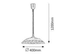 Rabalux ETRUSCO závesné svietidlo 7640