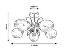 Rabalux FAUNA stropné svietidlo 5099