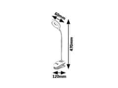 Rabalux HARRIS LED stolná lampa 6448