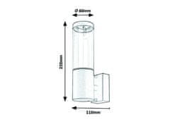 Rabalux KATOWICE vonkajšie nástenné svietidlo 7914