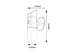 Rabalux LUTTO LED solárna lampa 77030