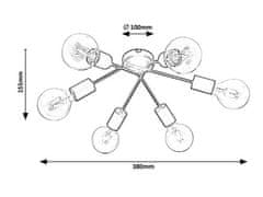 Rabalux LAMAR stropné svietidlo 3990