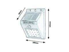 Rabalux OSTRAVA LED solárna lampa 7880