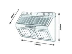 Rabalux OSTRAVA LED solárna lampa 7881