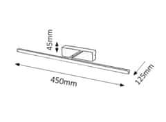 Rabalux PICTURE SLIM LED osvetlenie obrazov 3909