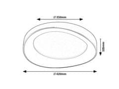 Rabalux ILIANA LED stropné svietidlo 71055