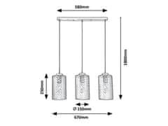 Rabalux SHEILA závesné svietidlo 5229