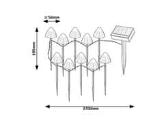 Rabalux SKADAR LED solárna lampa 77007