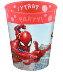 Spiderman Crime Fighter micro premium plastic cup set 4 pcs 250 ml