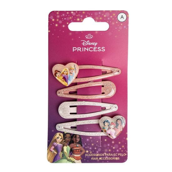 Cerda Sada sponiek do vlasov Disney Princess Heart 4 ks