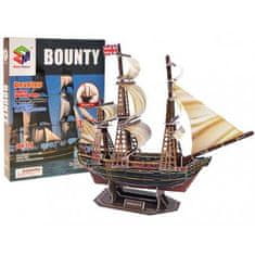 JOKOMISIADA 3D Puzzle loď Bounty, 125 dielov