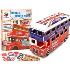 JOKOMISIADA 3D Puzzle – Poschodový londýnsky autobus