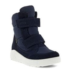 Ecco Snehovky tmavomodrá 34 EU Winterstiefel Urban Snowboarder Mid Cut Gtx