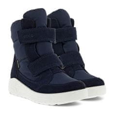 Ecco Snehovky tmavomodrá 34 EU Winterstiefel Urban Snowboarder Mid Cut Gtx