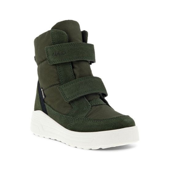 Ecco Snehovky zelená Winterstiefel Urban Snowboarder Mid-cut Gtx