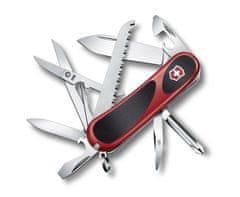 Victorinox 2.4913.CB1 EvoGrip 18 multifunkčný nôž 85 mm, čierno-červená, 15 funkcií, blister