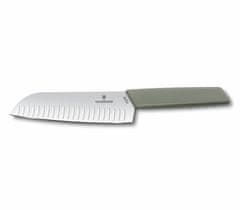 Victorinox 6.9056.17K6B Nôž Santoku 17cm,Swiss modern, olivový