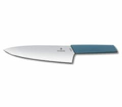 Victorinox 6.9016.202B Kuchársky nôž 20cm, Swiss modern, modrý