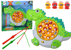 shumee Rybárska arkádová hra Green Dinosaur Board