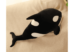 shumee Plyšový maskot Orca plyšový 40 cm čierny