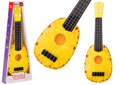 shumee Ukulele pre deti mini gitara 4 struny Ananásová gitara žltá 15″