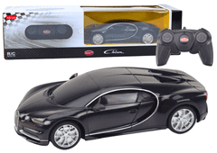 shumee Auto na diaľkové ovládanie Bugatti Chiron 1:24 Black