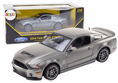 shumee Auto Ford Shelby GT500 v mierke 1:24 Silver Drive