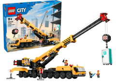 shumee LEGO CITY Bricks Žltý pohyblivý žeriav 1116 ks. 60409