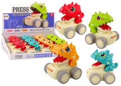 shumee Auto Dinosaur Triceratops Push Drive 4 typy