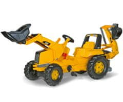 shumee Rolly Toys 813001 Rolly Junior Cat traktor s lyžicou a bagrom