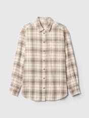 Gap Oversize flanelová košeľa Big Shirt M