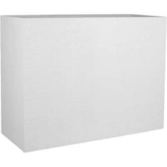 shumee EDA PLASTIQUE Muret Loft Graphit kvetinový box - 46 L - 78,5 x 29,5 x 60 cm - Ceruse biela