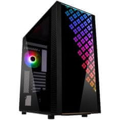 shumee Počítačová skriňa Mid-tower - BITFENIX - Pre základné dosky E-ATX/ATX/Micro ATX/Mini-ITX - BFC-DAW-500-KKGSK-RP