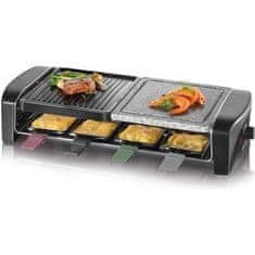 shumee SEVERIN RG9645 Raclette gril pre 8 osôb - čierny