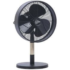 shumee Stolný ventilátor - FLORIDA - 30 cm drevo a kov - 35 palcov