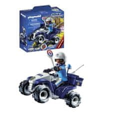 shumee PLAYMOBIL - 71092 - Policajt a štvorkolka