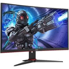 shumee AOC Gamer obrazovka - zakrivená VA 0,5 ms 240 Hz