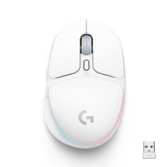 shumee Logitech G - Herná myš - Bezdrôtová - Osvetlenie G705 LIGHTSYNC RGB, Bluetooth, Svetlo - Biela hmla