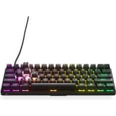 shumee Herná klávesnica – AZERTY – STEELSERIES – Apex Pro Mini FR – bez numerickej klávesnice – podsvietená – čierna