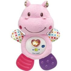 shumee VTECH BABY - Pink croc'hippo - Detská hudobná hrkálka